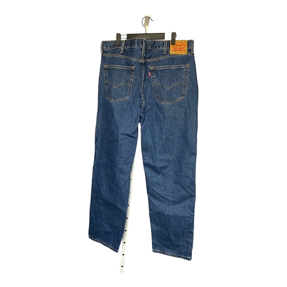 Levi's 550 Jeans 38x32 Mens Relaxed Fit Dark Stonewash 100% Cotton Tapered Leg - Picture 3 of 5